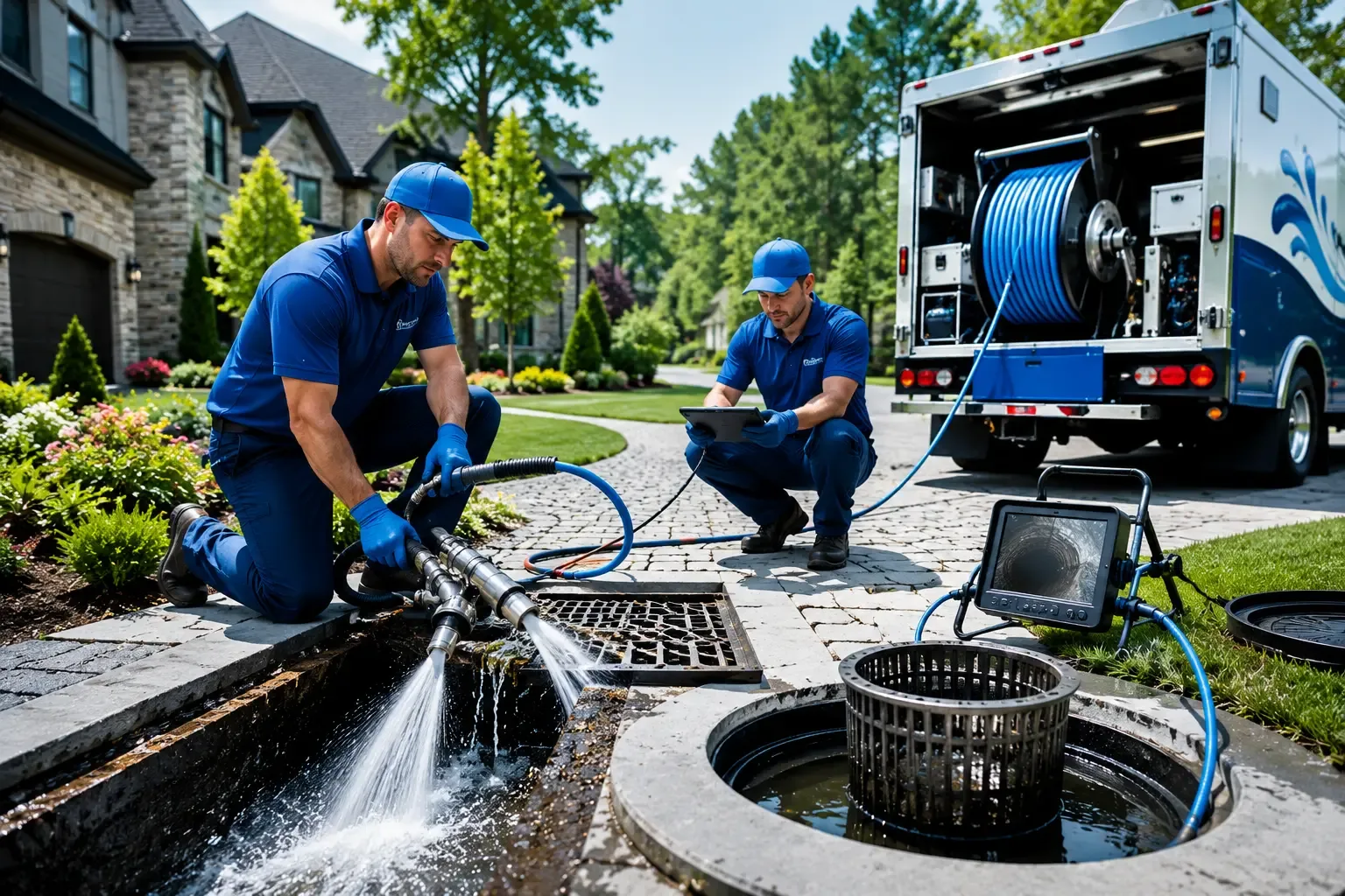 Local outdoor drain cleaning professionals in Saint Hedwig, TX